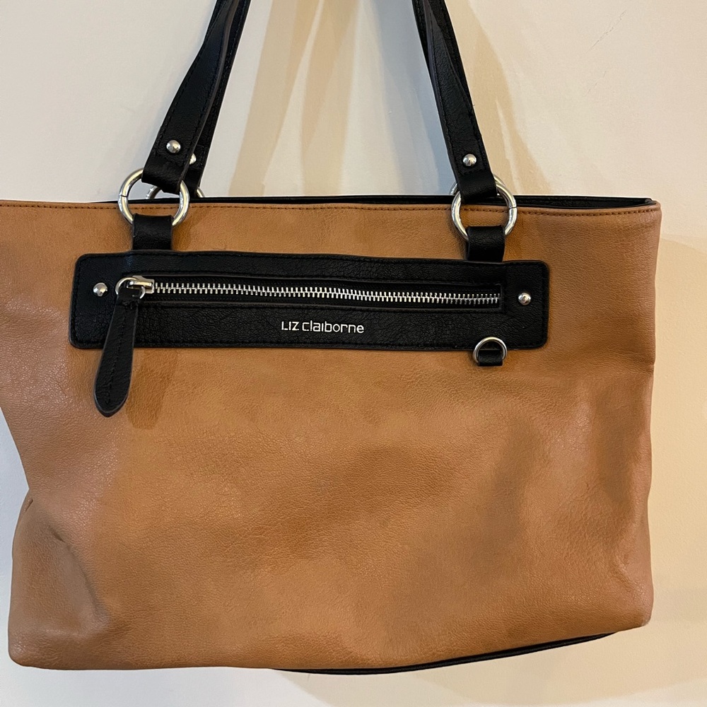 Liz Claiborne tan purse